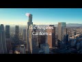 Los Angeles 4k, LA Skyline, California, 4k video, Drone Film from Above