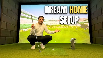 Binnenin mijn ultieme thuisgolfsimulator-installatie