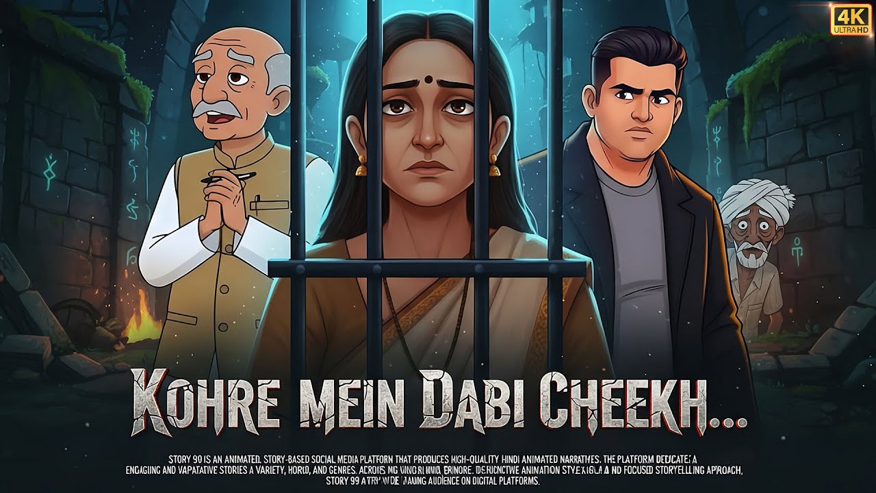 Kohre Mein Dabi Cheekh | कोहरे में दबी चीख | New Hindi Kahaniya | Animated Horror Stories | Story 99