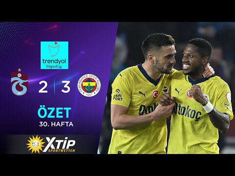 Merkur-Sports | Trabzonspor (2-3) Fenerbahçe - Highlights/Özet | Trendyol Süper Lig - 2023/24