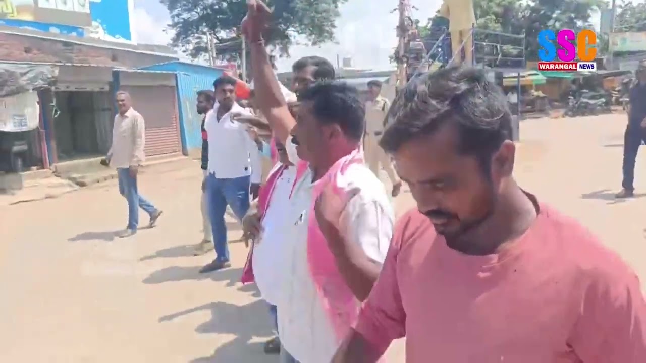 Jayashankar Bhupalpally: BRS & Congress Clash Over Illegal Sand Transport 🚨 | SSC Warangal News