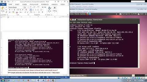 Praktikum Jaringan Komputer 1-Linux Networking