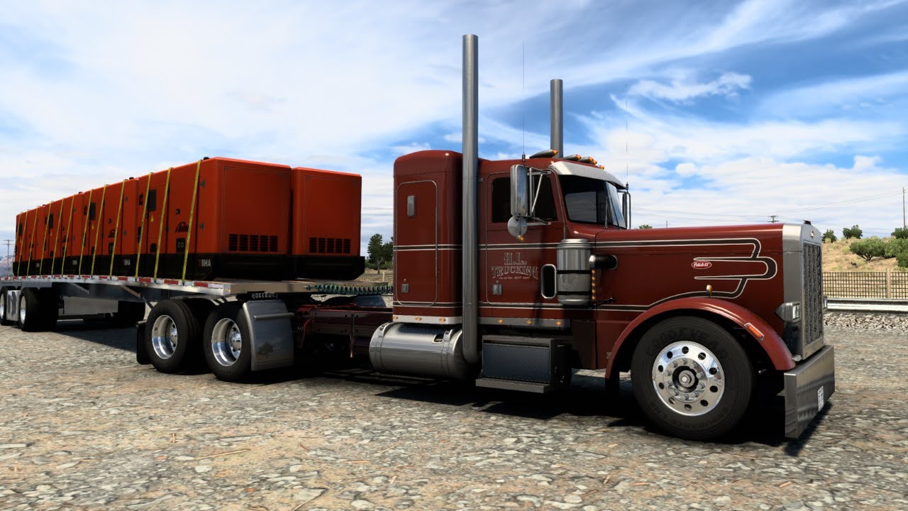 Peterbilt 359 - (Coffin Sleeper with CAT Power) - American Truck Simulator