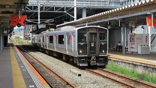 JR長崎本線817系 諫早駅発車 JR Kyushu Nagasaki Main Line 817 series EMU