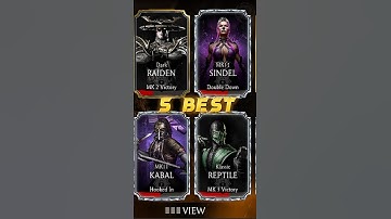 5 Best Diamond Characters in Mortal Kombat Mobile #mortalkombatmobile #top5 #shorts