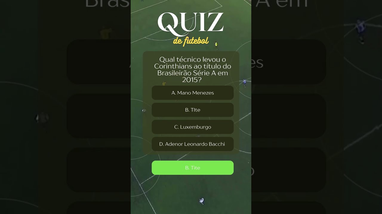 QUIZ DE FUTEBOL 