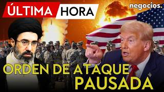 ÚLTIMA HORA | Trump frena el ataque militar contra Irán a petición de Arabia Saudí, Qatar y Emiratos