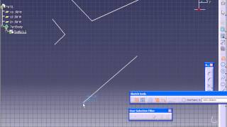 Catia V5 study step by step 15-Profile Sketch.avi