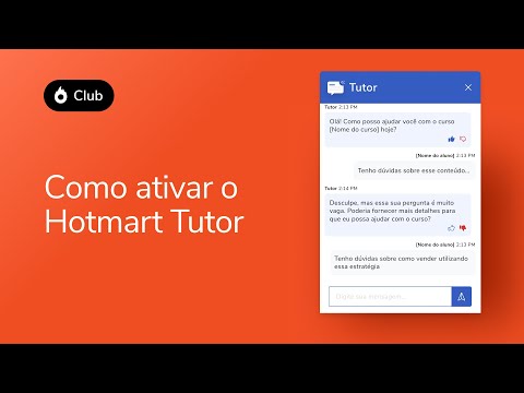 Como ativar o Hotmart Tutor