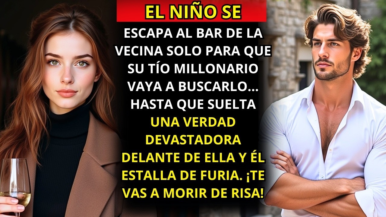 EL SOBRINO DE 7 AÑOS DEL MILLONARIO SUELTA DELANTE DE TODOS LO QUE SU TÍO DICE DE ELLA...
