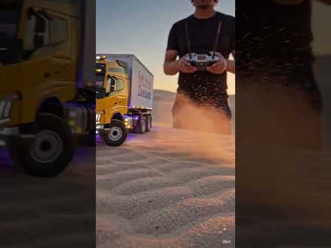 truck on road