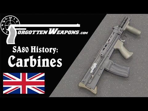 SA80 History: L22A2 and Experimental L85 Carbines - YouTube