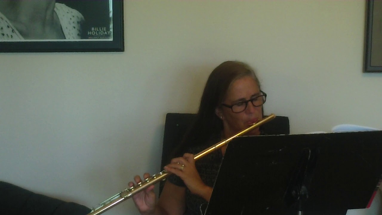 TMEA flute etude 3 20192020 Karg Elert F Major YouTube