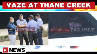 NIA Brings Sachin Vaze To Thane Creek Where Mansukh Hiren Was Found Dead