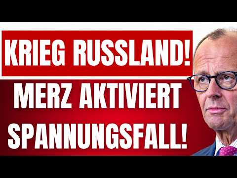 MERZ aktiviert SPANNUNGSFALL nach SACHSEN-ANHALT? RUSSLAND KRIEG erklärt auf offener BÜHNE? WEG HIER