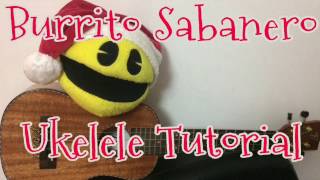 Video thumbnail of "Burrito Sabanero (Villancico) // Ukelele Tutorial"