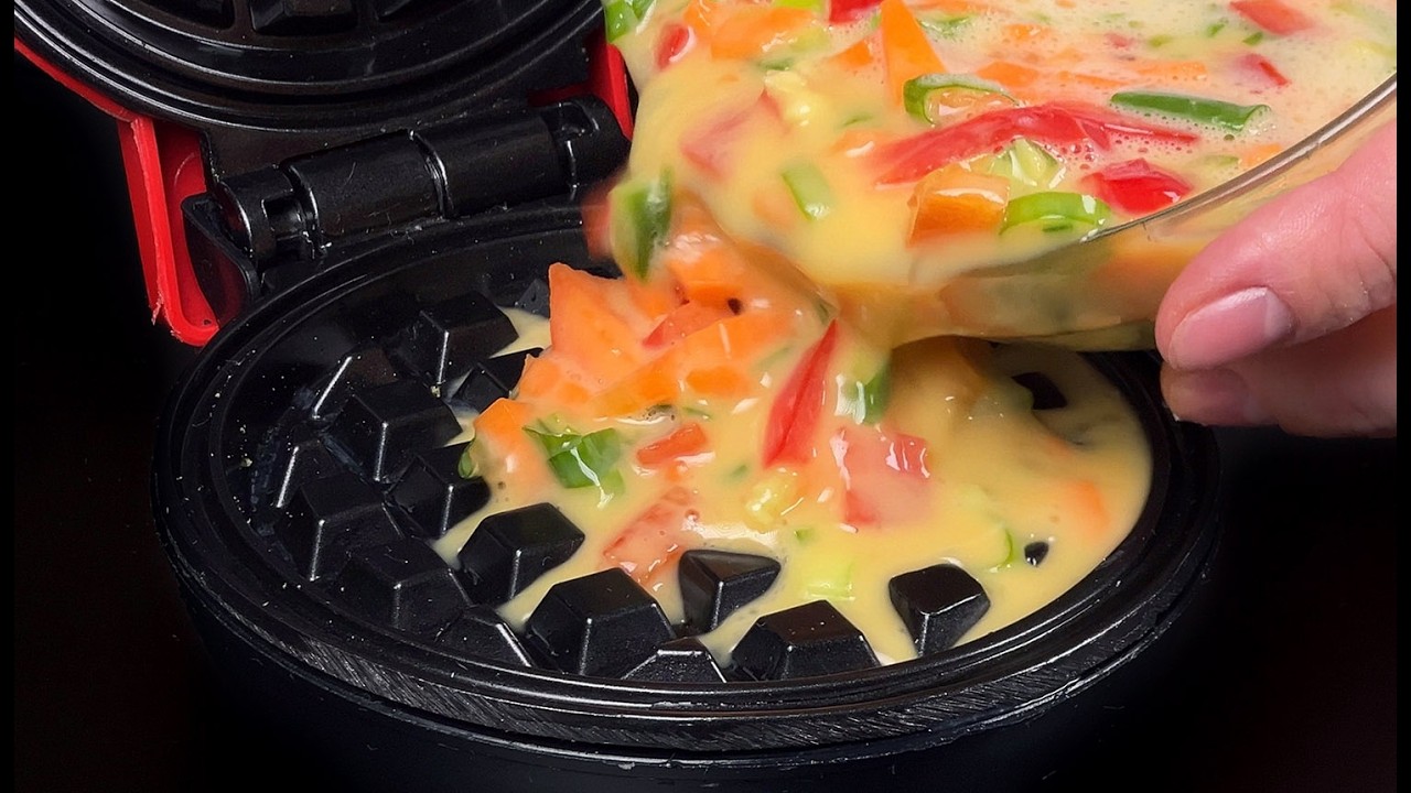 После этого рецепта вы захотите купить вафельницу. Вкусные вафли на завтрак