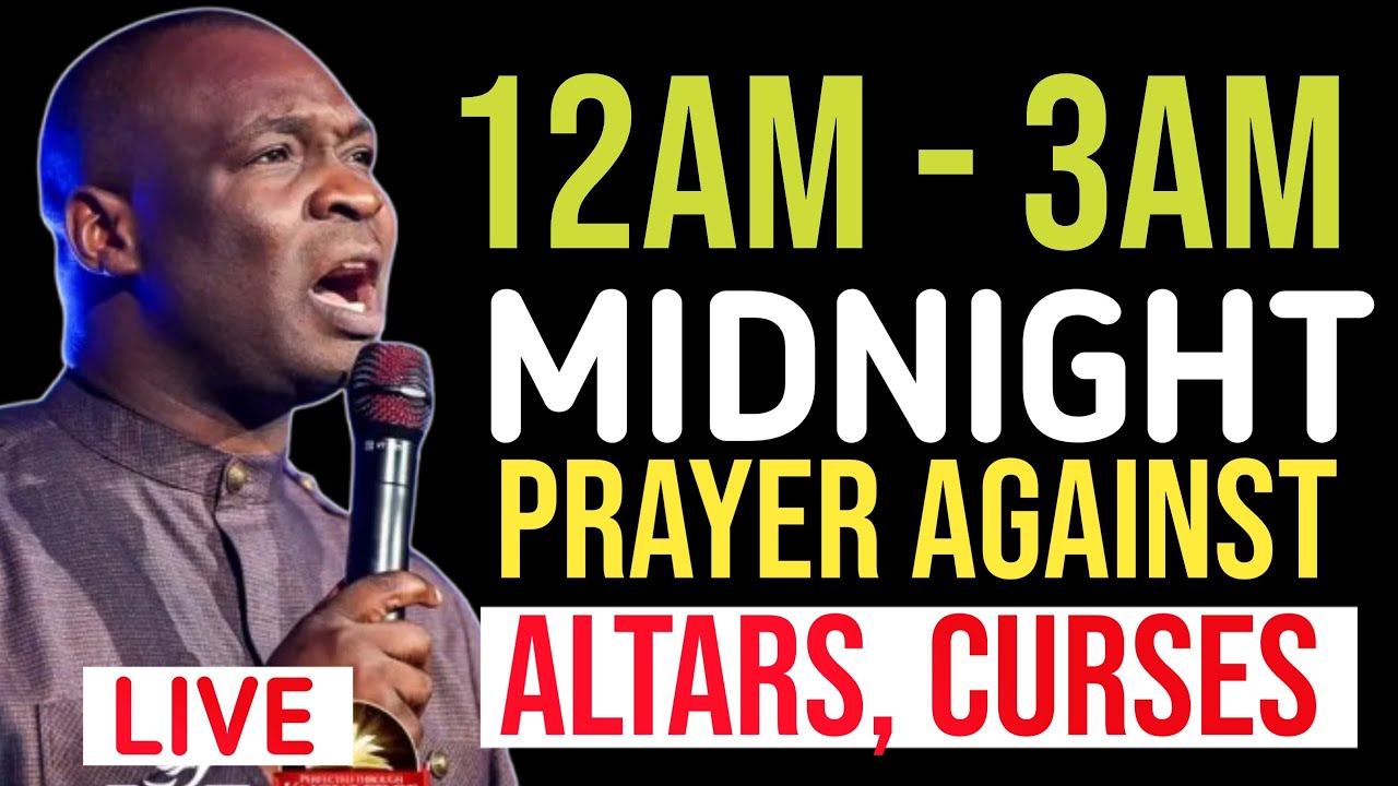 12AM - 3AM MIDNIGHT POWERFUL AGAINST WITCHCRAFT AND ALTARS - APOSTLE JOSHUA SELMAN