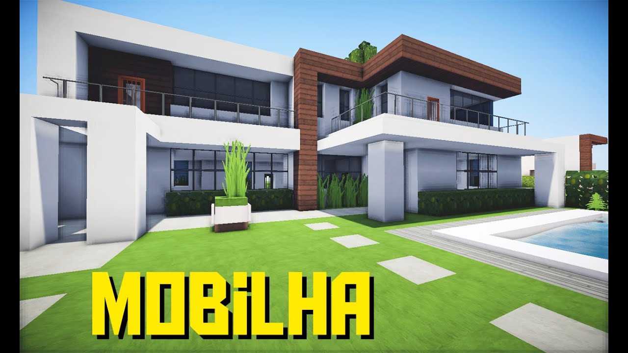 Minecraft - Como fazer uma Casa Moderna #204