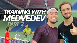 I Played With Daniil Medvedev Before He Beat Novak Djokovic!