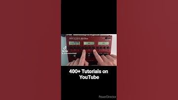 #011 How To Scroll Through Effect Categories Quickly ZOOM B3n