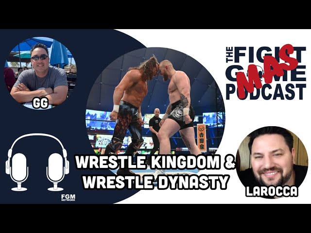 Wrestle Kingdom 19 & Wrestle Dynasty Report Cards | Rock at WWE RAW | The Fight Game Podcast (MAS)