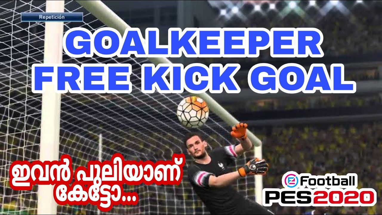 Goalkeeper free kick goal malayalam YouTube
