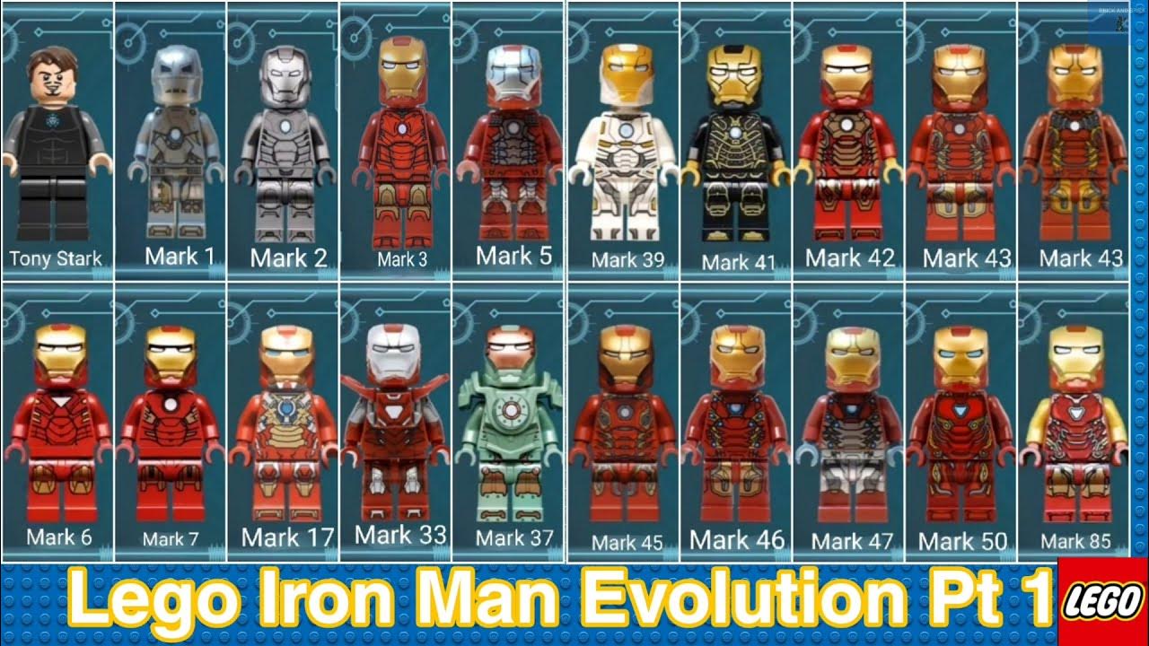 Lego Iron Man Evolution In 2012/2021 Part 1???????? - Youtube
