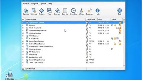 Link multiple tape backups with Z-DBackup
