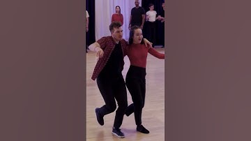 1st Place🥇w/ a total stranger 😍  #westcoastswing #improv #dance #competition #wcs