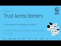 Trust Across Borders - Kultursymposium Weimar 2023