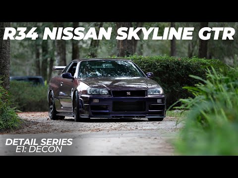 Detailing The Worlds Most Expensive R34 Gtr Midnight Purple Iii Z Tune 4k Youtube