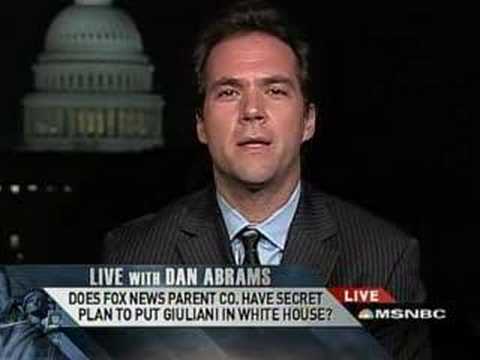 MSNBC Live with Dan Abrams - Fox-Giuliani Connection