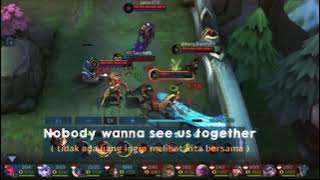 MENTAHAN CCP 30 DETIK LIRIK LAGU || NOBODY WANNA SEE US TOGETHER🎶