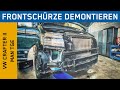 Frontschrze demontieren crafter ii ab 2017 man tge stossstange abbauen  schalldose on tour