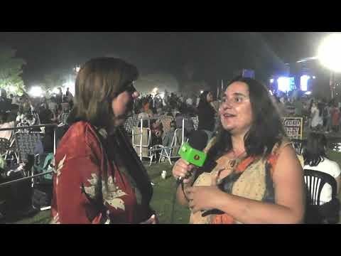 Entrevista a Graciela Brarda,Pta PJ Depto San Justo Festival en El Lago en Alicia