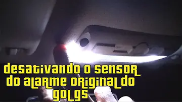 Como desativar alarme original do Gol G5?