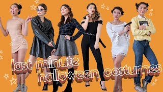 LAST MINUTE *not lame* HALLOWEEN COSTUMES