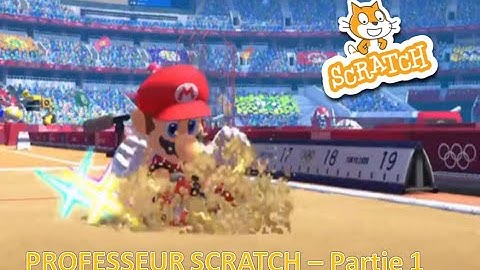 Jeu Mario et Sonic sur scratch - saut en longueur - partie 1