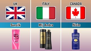 Shampoo Brands From Different Countries |Comparison|