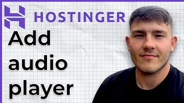 How to Add Audio Player to Hostinger Website Builder (2025 Guide)