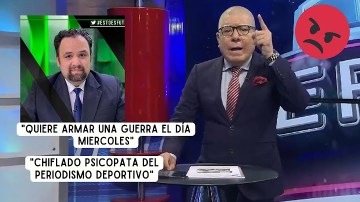 Vito Muñoz furioso tras el pronunciamiento de Esteban Ávila