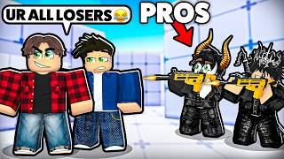 I Found a TOXIC CLAN, so i called a PRO CLAN in Roblox Rivals! screenshot 1
