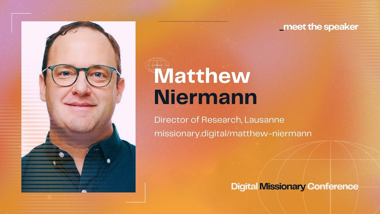 Know the World So God Can Be Known: Global Trends for Digital Missionaries