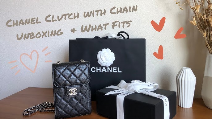 Chanel Reveal! Small Clutch/Phone Holder 