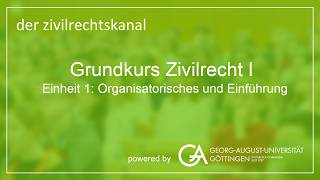 Episode 1: Organizational matters and introduction