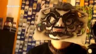 Fast Halloween Skull Facepainting Making of Demo HowTo