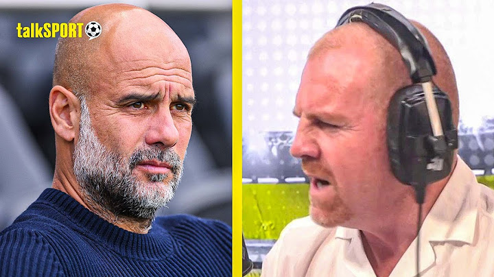 "He's a WILY OLD FOX!" Sean Dyche shares thoughts on Pep Guardiola's new look for Man City