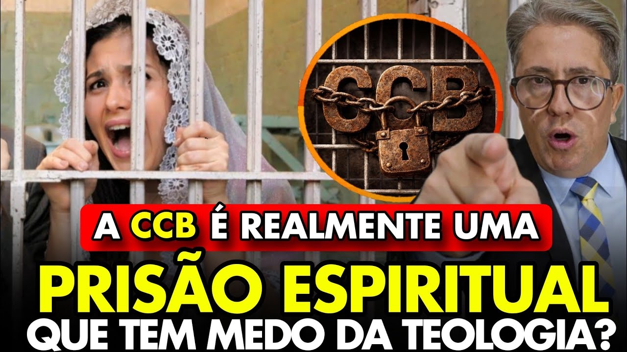A CCB REALMENTE É UMA PRISÃO? ELA TEM REALMENTE MEDO DA TEOLOGIA? RESPOSTA AO PR VITOR LAGUARDIA!