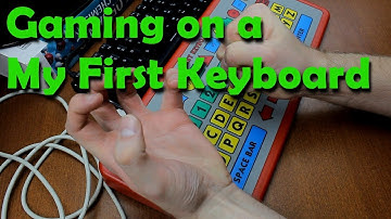 Playing games on a Kidtech My First Keyboard